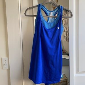 Under Armour tank w/ sports bra